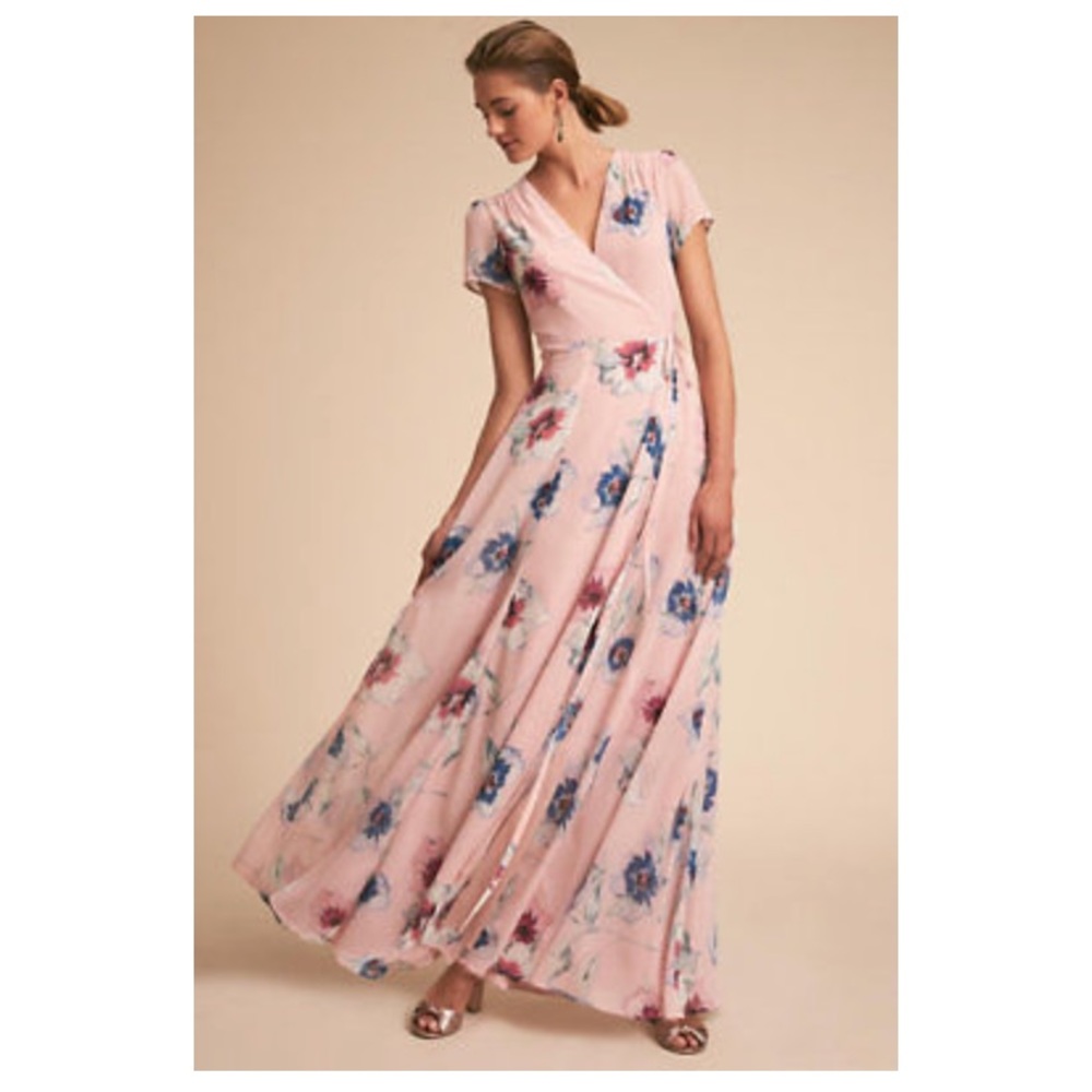 YUMI KIM pink floral dress NWOT size small